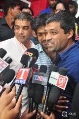 Supreme Movie Team at Sandhya Theater